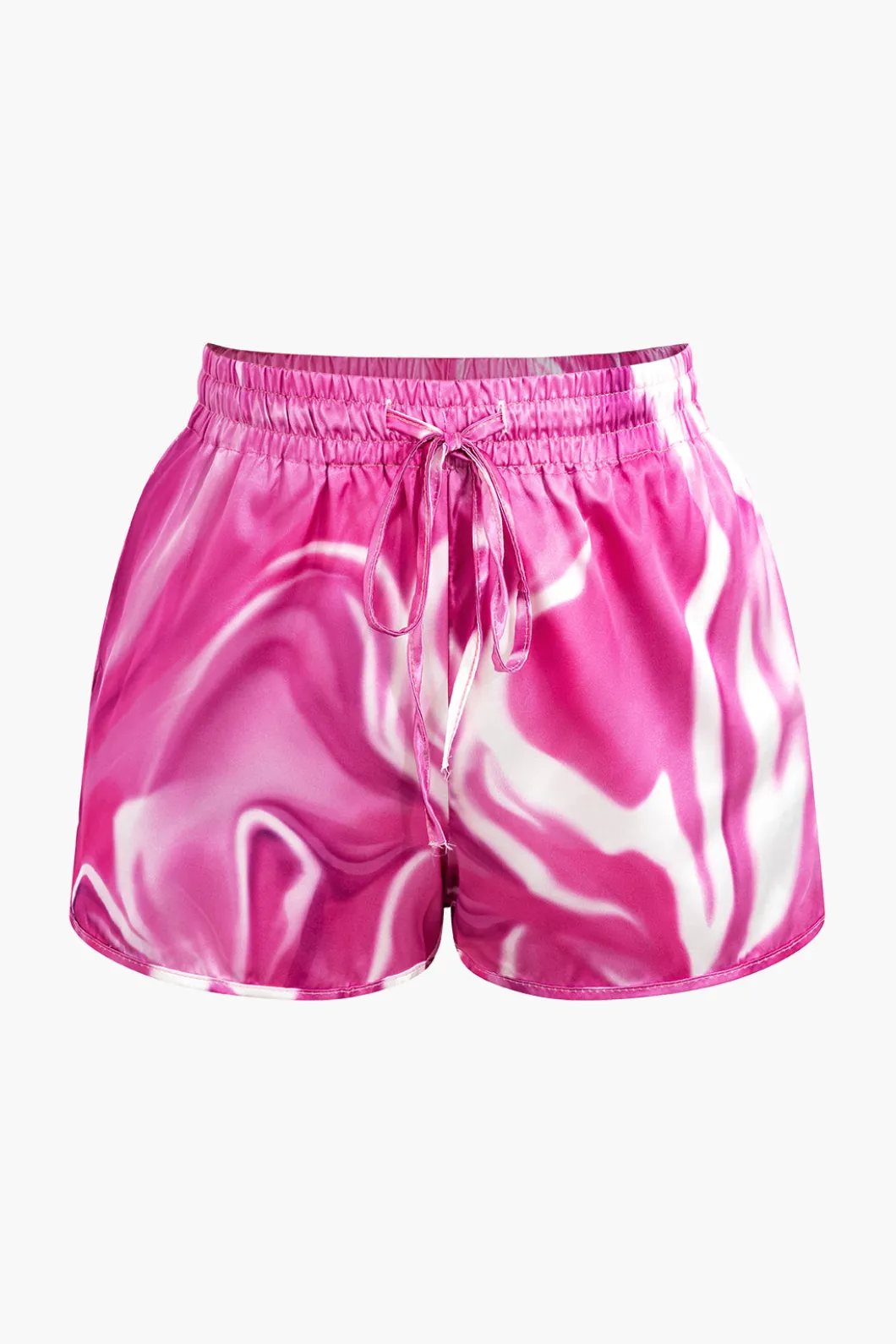 Abstract Print Short Sleeve Shirt And Shorts Set>MICAS Hot