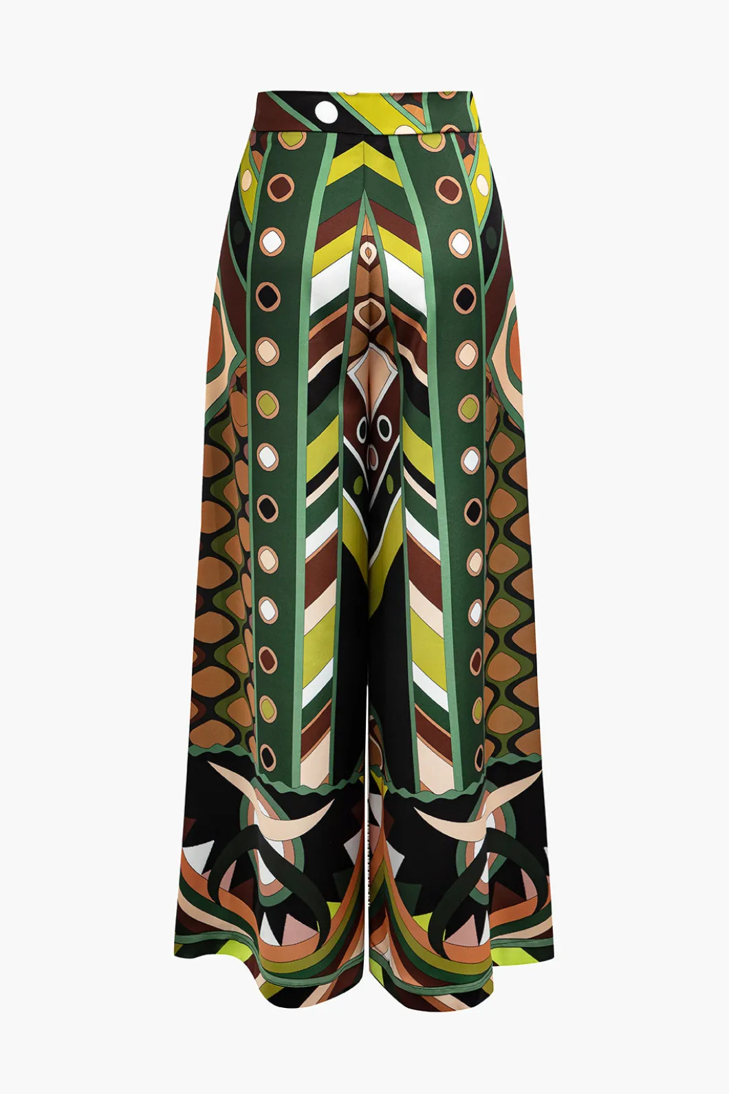 Abstract Print Wide Leg Pants>MICAS Best