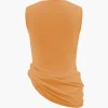 Asymmetric Cowl Neck Ruched Tank Top>MICAS Discount