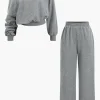Asymmetric Top And Trouser Set>MICAS Clearance
