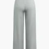 Asymmetric Waist Ruched Straight Leg Pants>MICAS New