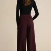 Asymmetric Wide-Leg Pants>MICAS Fashion