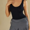 Asymmetrical Drawstring Ruched Mini Skirt>MICAS Discount