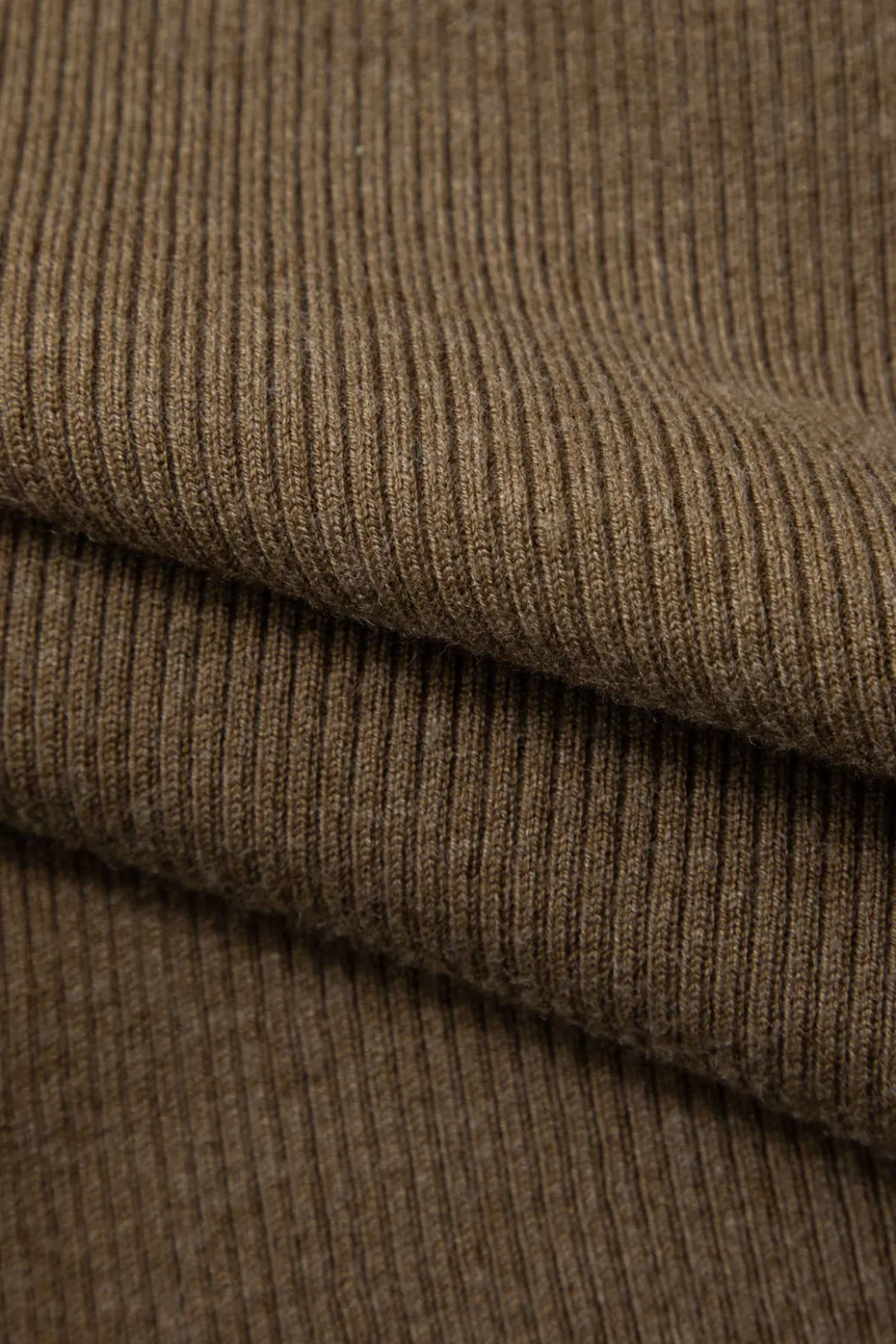 Asymmetrical Long Sleeve Rib Knit Top>MICAS Fashion