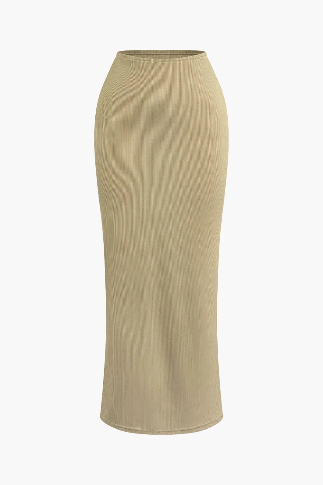 Asymmetrical Twist Top And High Waist Maxi Skirt Set>MICAS Sale