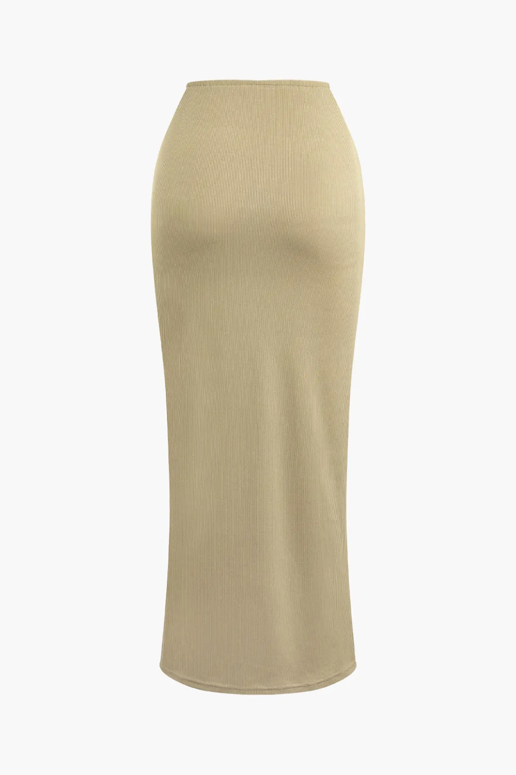 Asymmetrical Twist Top And High Waist Maxi Skirt Set>MICAS Sale