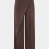 Asymmetrical Wide Leg Trousers>MICAS Sale