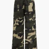 Basic Camo Print Trousers>MICAS Discount