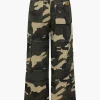 Basic Camo Print Trousers>MICAS Discount