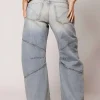 Basic Faded Distressed Jeans>MICAS Clearance