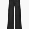 Basic Linen-Blend Straight Leg Pants>MICAS Clearance