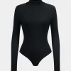 Basic Long Sleeve Bodysuit>MICAS Fashion