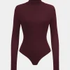 Basic Long Sleeve Bodysuit>MICAS Fashion