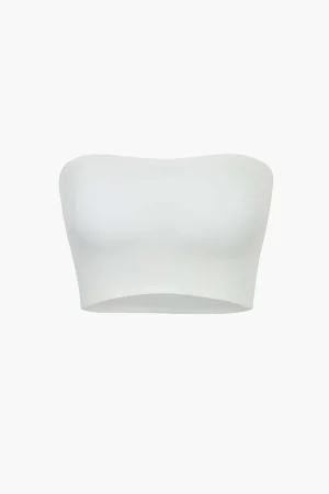 Basic Plain Tube Top>MICAS Sale