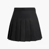 Basic Pleated Mini Skirt>MICAS Discount