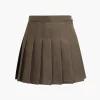 Basic Pleated Mini Skirt>MICAS Discount