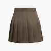 Basic Pleated Mini Skirt>MICAS Discount