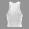 Basic Rib Seam-detail Sleeveless Tank Top>MICAS Hot