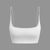 Basic Solid Cami Crop Top>MICAS Online