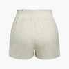 Basic Solid Linen Casual Shorts Set>MICAS Clearance