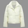 Basic Solid Puffer>MICAS Fashion