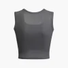 Basic Solid Square Neck Tank Top>MICAS Online