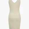 Basic Solid Sweater Top And Tank Dress Set>MICAS Sale