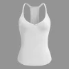 Basic Solid V-neck Tank Top>MICAS Online