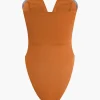 Basic V-neck Strapless Bodysuit>MICAS Outlet