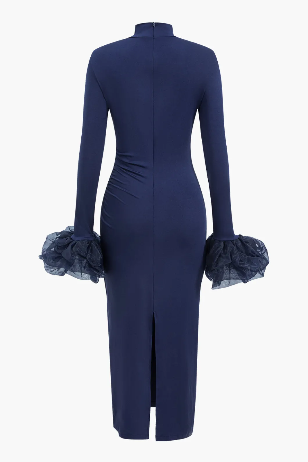 Bell Sleeve Long Sleeve Maxi Dress>MICAS Best