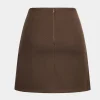 Belted Pleated High Waist Skirt>MICAS New