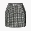 Block Pattern Sequin Skirt>MICAS Sale