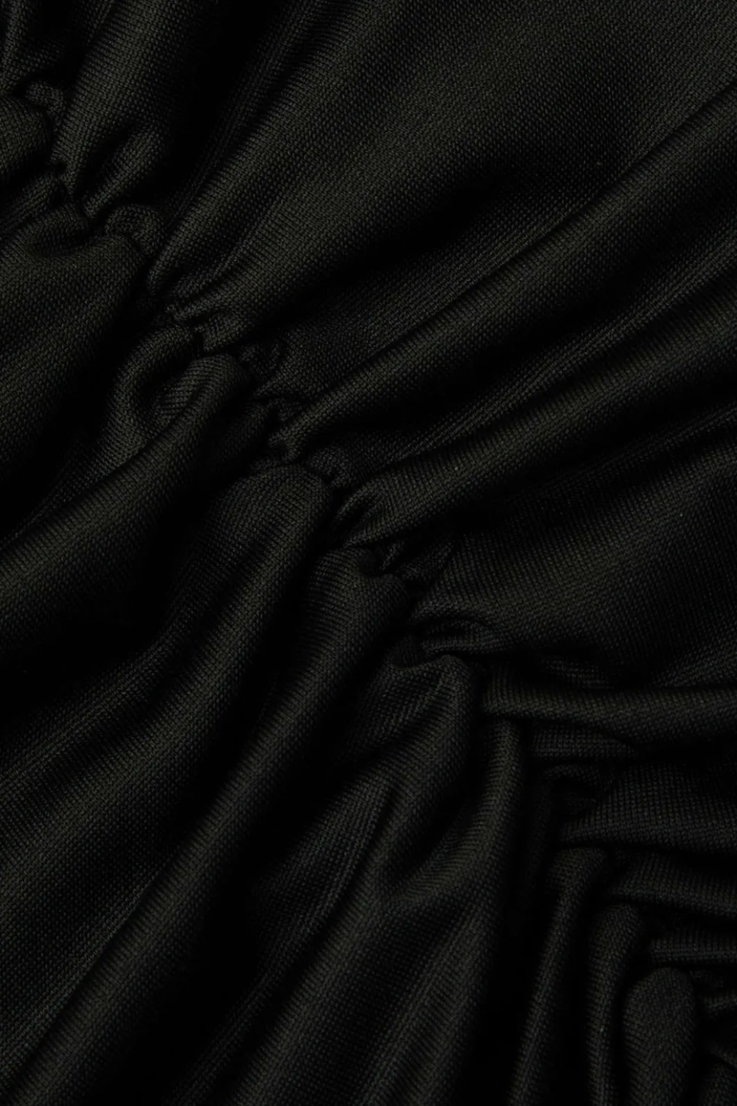 Body Print Round Neck Long Sleeve Ruched Mini Dress>MICAS Sale