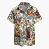 Boho Print Short-Sleeve Shirt>MICAS Online