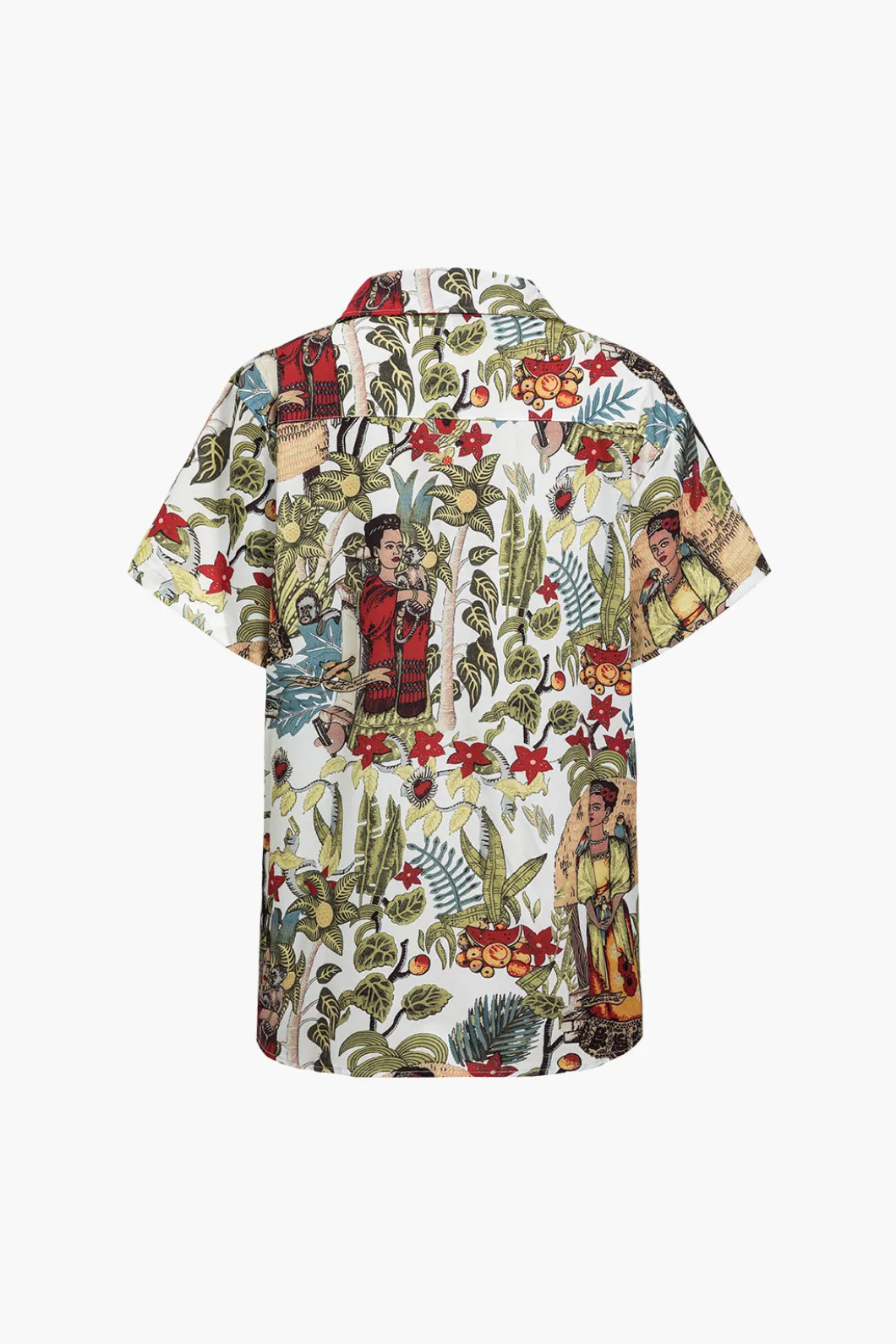 Boho Print Short-Sleeve Shirt>MICAS Online