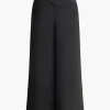 Buckle Wide Leg Pants>MICAS Online