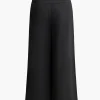 Buckle Wide Leg Pants>MICAS Online