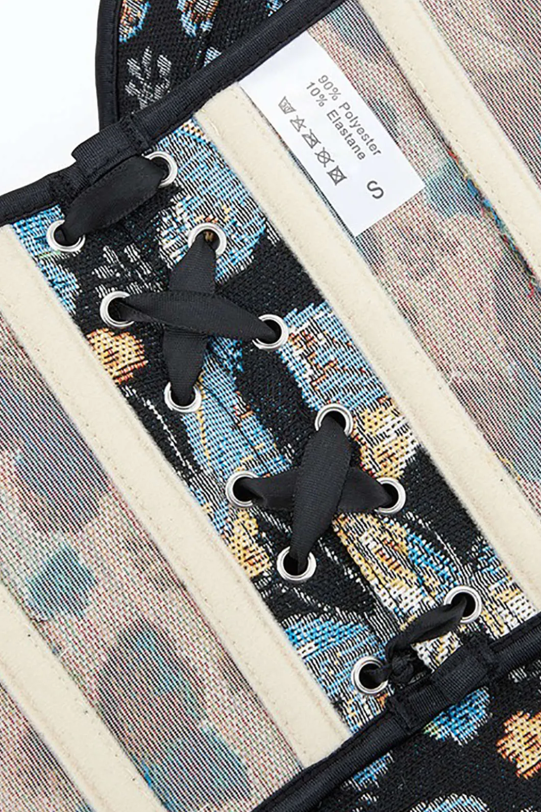 Butterfly Jacquard Tie-Up Tube Top>MICAS Sale