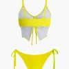 Butterfly Pattern Bikini Set>MICAS Fashion