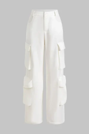 Button Flap Pocket Trousers>MICAS Best