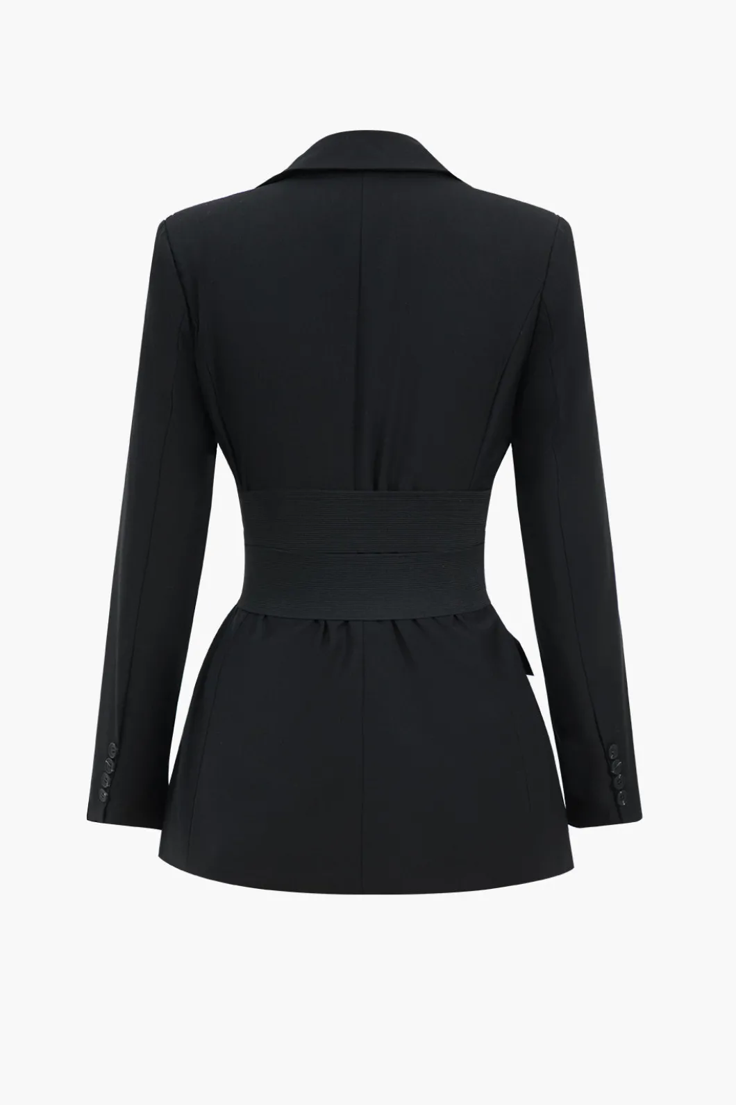 Button Notched Lapel Blazer>MICAS Discount
