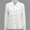 Button Pocket Long-Sleeve Shirt>MICAS Clearance