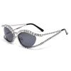 Cat-Eye Rhinestones Sunglasses>MICAS Outlet