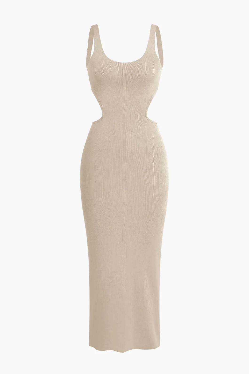 Color Block Backless Cami Knit Dress>MICAS Outlet