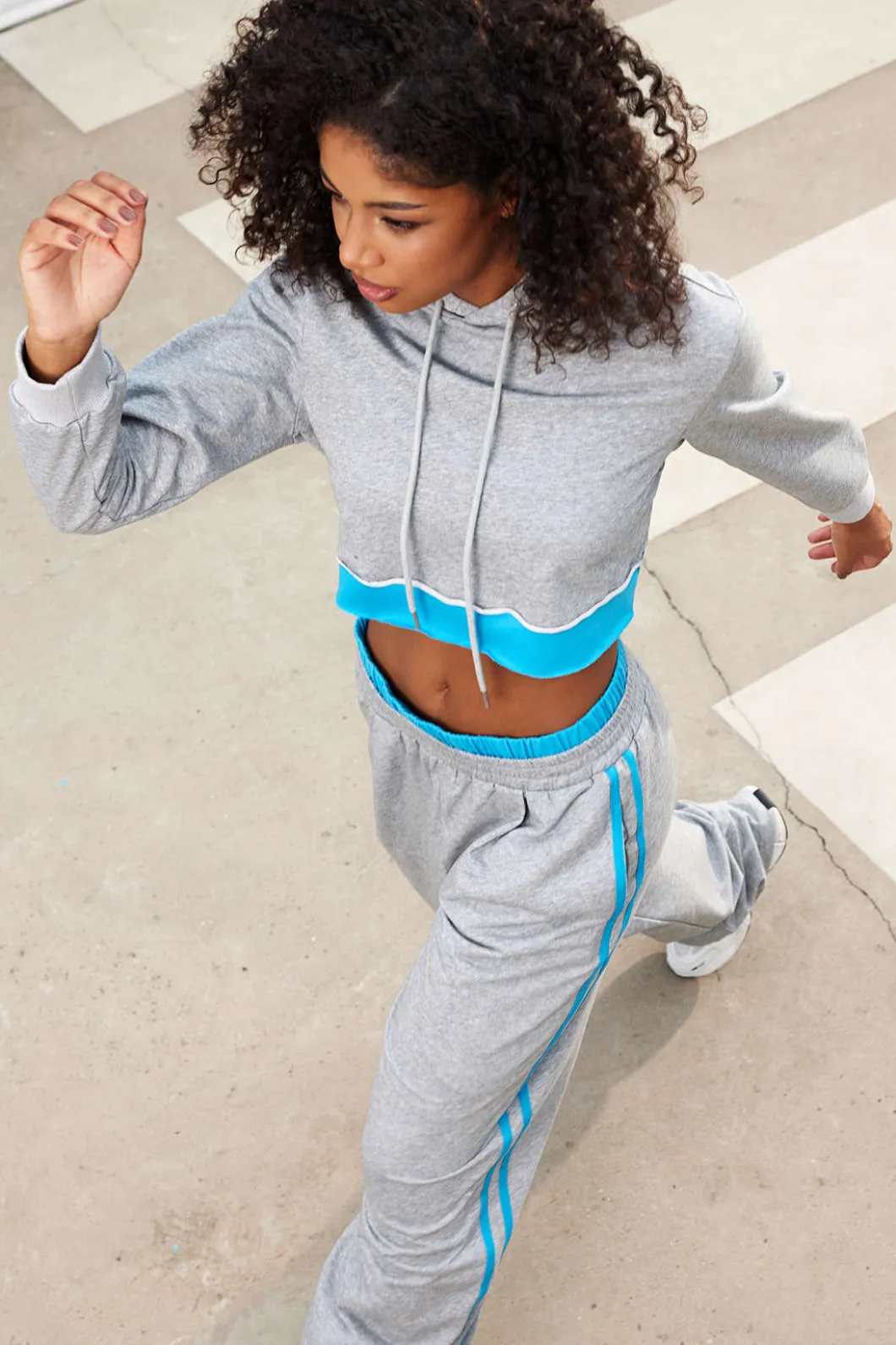 Color Block Hooded Jacket>MICAS Clearance