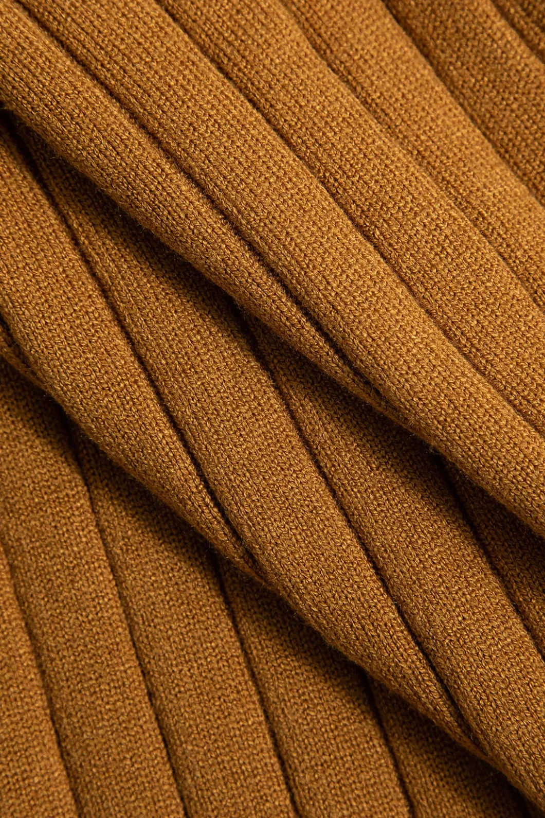 Color Block Print Knit Pleated Mini Skirt>MICAS Fashion