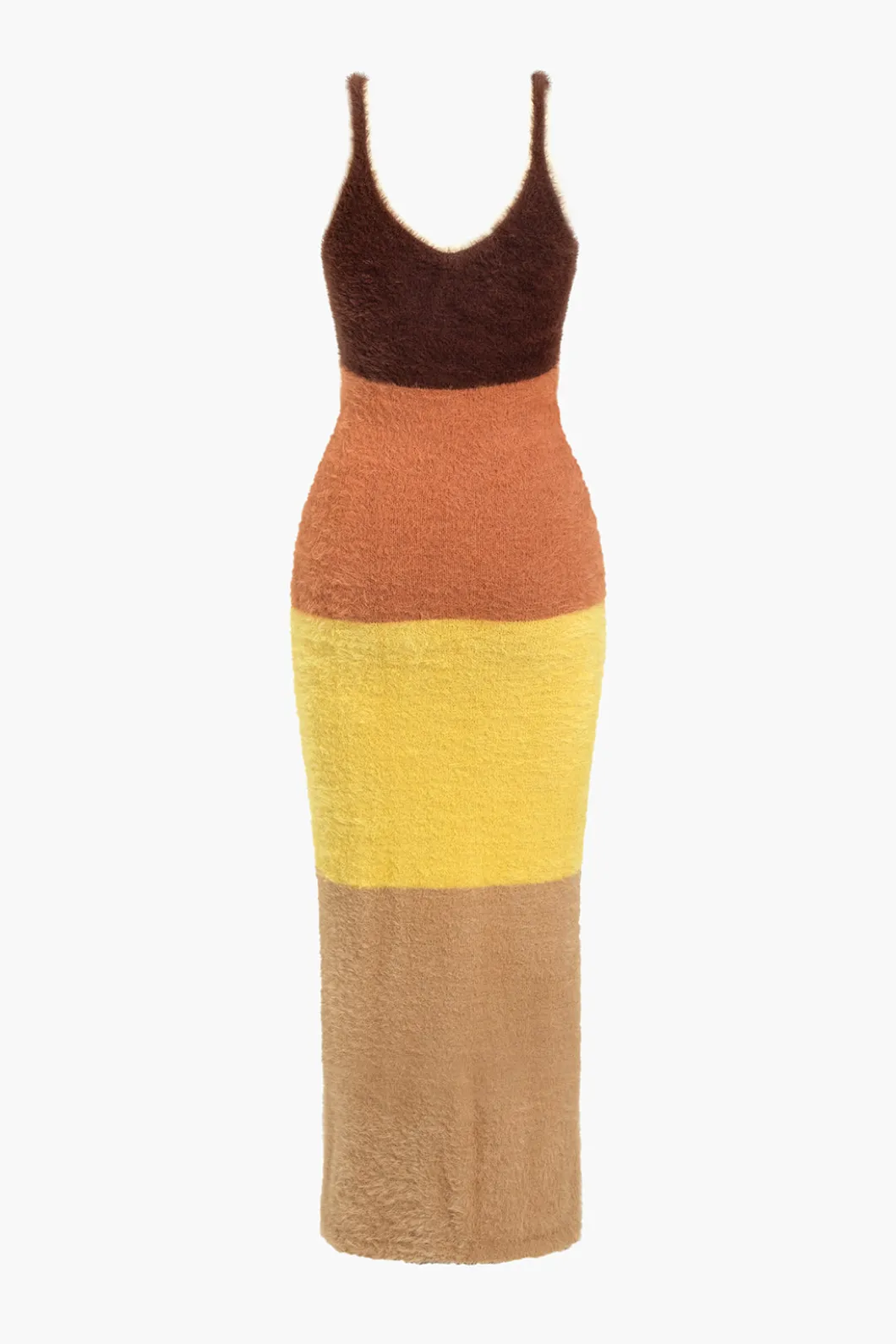 Color Block Print Sweater Cut Out Sweater Dress>MICAS Sale