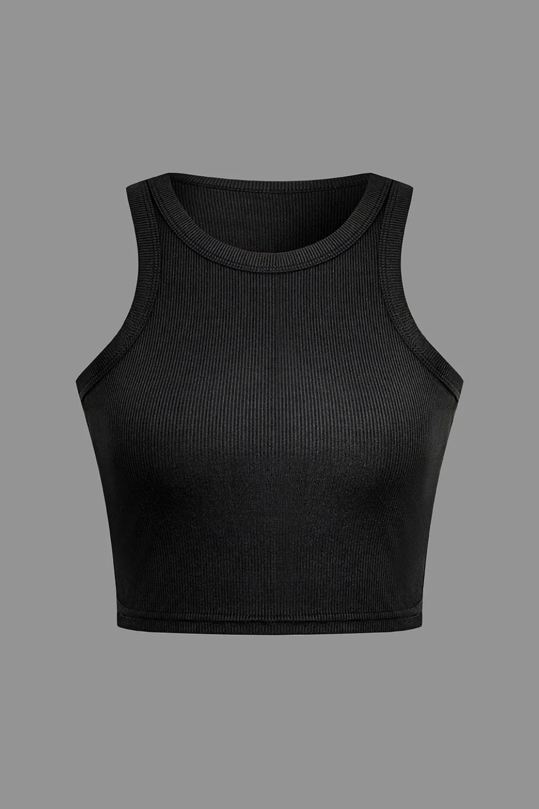 Color Block Side Slit Waist Short Set>MICAS Fashion