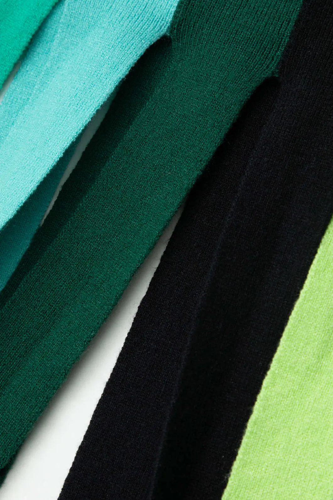 Colorblock Fringe Hem Sleeveless Knit Dress>MICAS Fashion