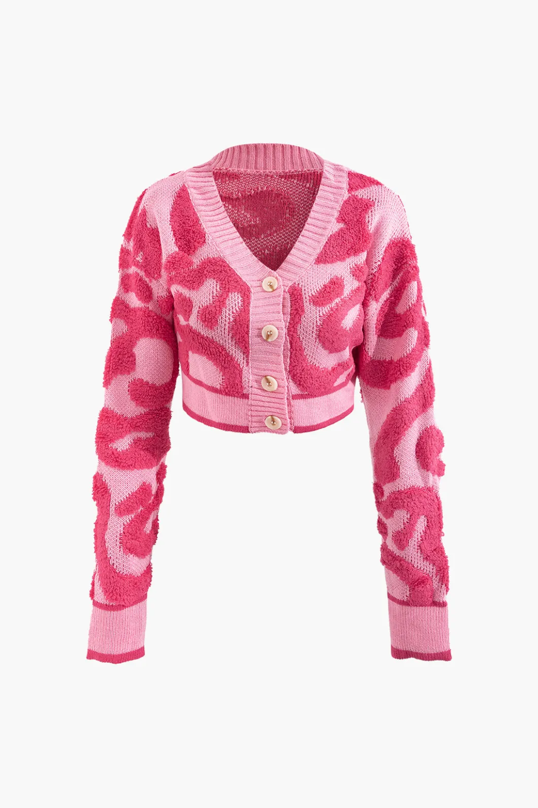 Colorblock V-neck Knit Button Up Cardigan>MICAS Sale